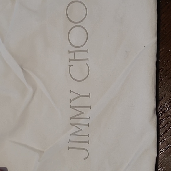 JIMMY CHOO on Sale bag Authentic Jimmy Choo clutch Near MINT Vintage leather EC - Picture 3 of 16